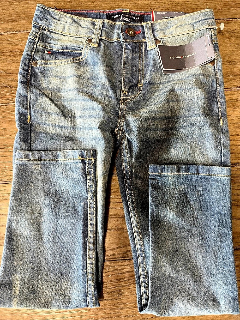 Tommy Hilfiger Stretch Skinny Jeans in Blue Size 6
